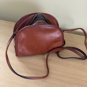 Margot brown leather purse